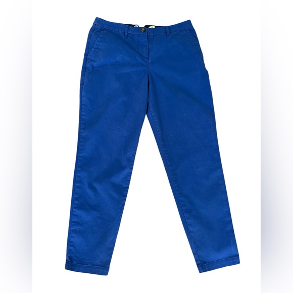 Boden Pants - Boden Women’s Chino Mid Rise Petite Pants Royal Blue Size 8P